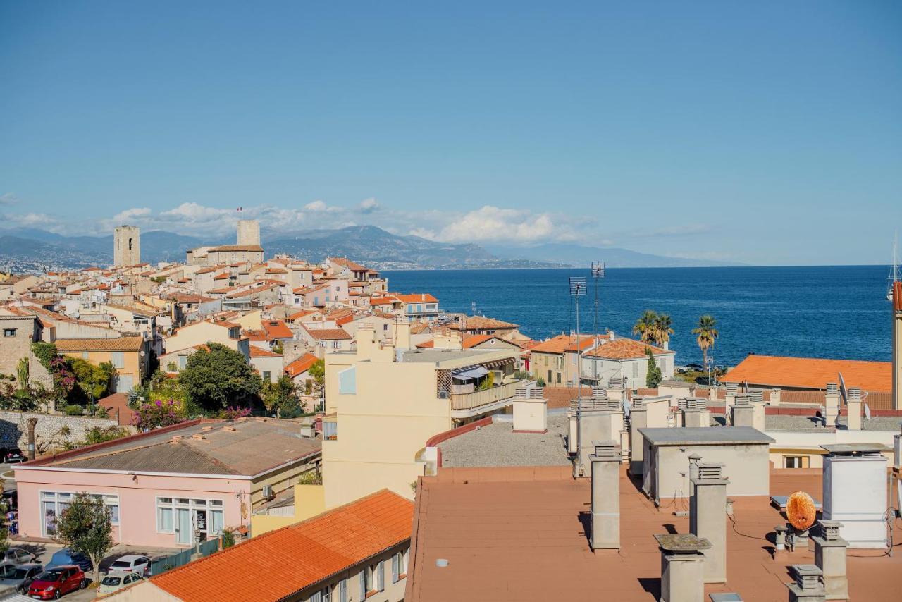 High Standing With Incredible Old Antibes And Sea Views公寓 外观 照片